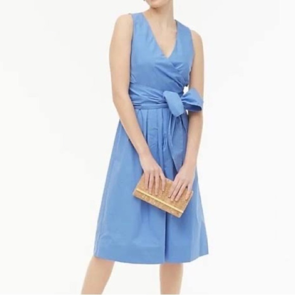 J. Crew Factory V-Neck Wrap Dress NWT